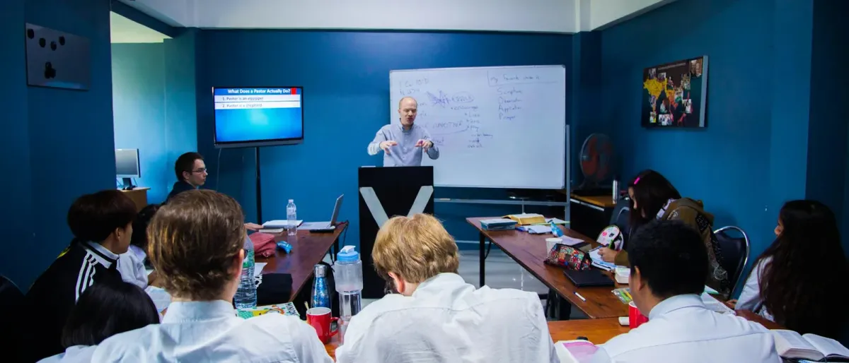 Students receiving hands-on safety and certification training in a classroom workshop